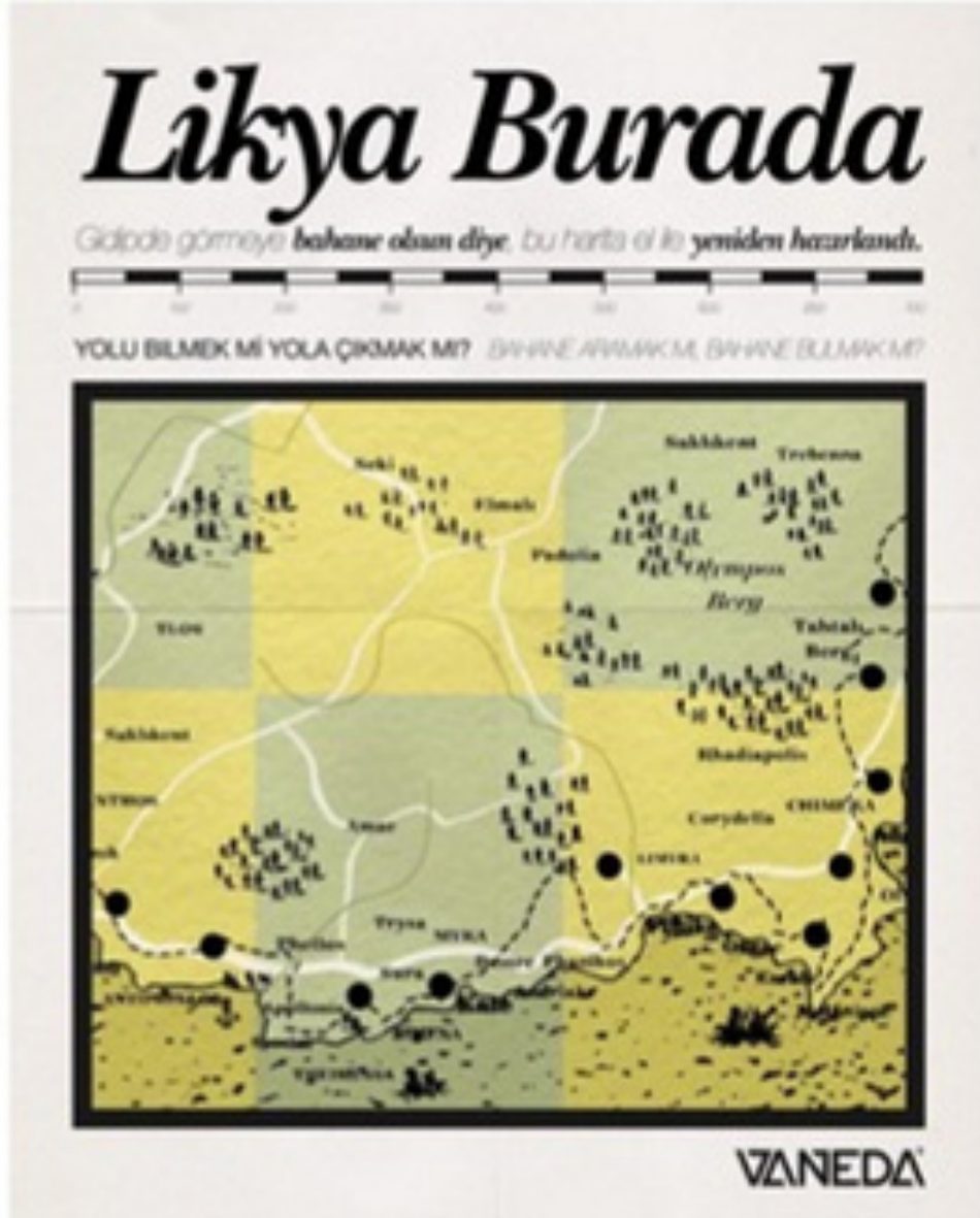 Vaneda Lycia map poster